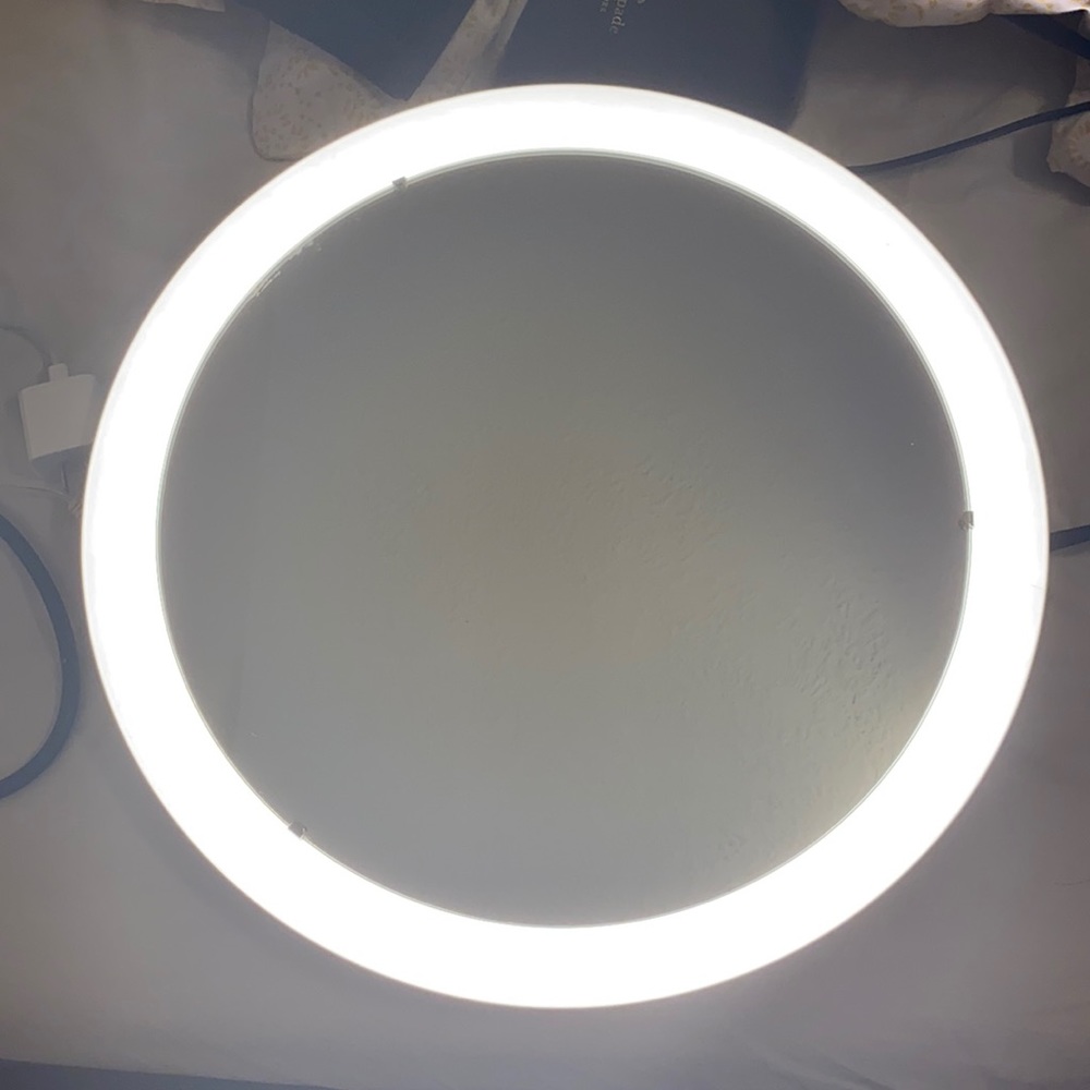 IKEA - STORJORM Mirror with built-in light,
